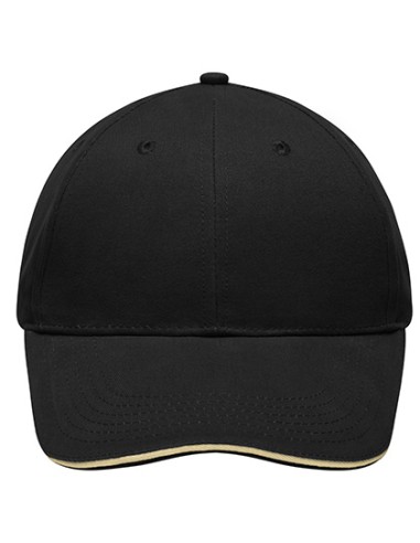 M-MB6541-Light Brushed Sandwich Cap